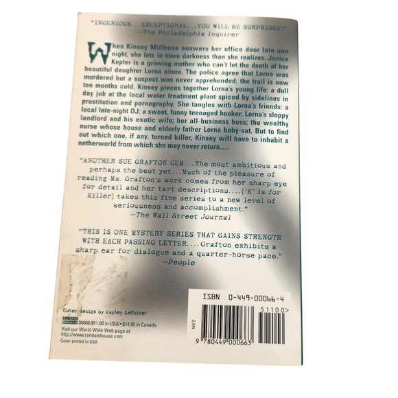 Set Of 5 Fiction Paperbacks Star Quality Sue Grafton K Bossypants Hot Night Conc - Picture 5 of 13